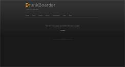 Desktop Screenshot of drunk-boarder.com