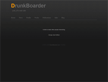 Tablet Screenshot of drunk-boarder.com